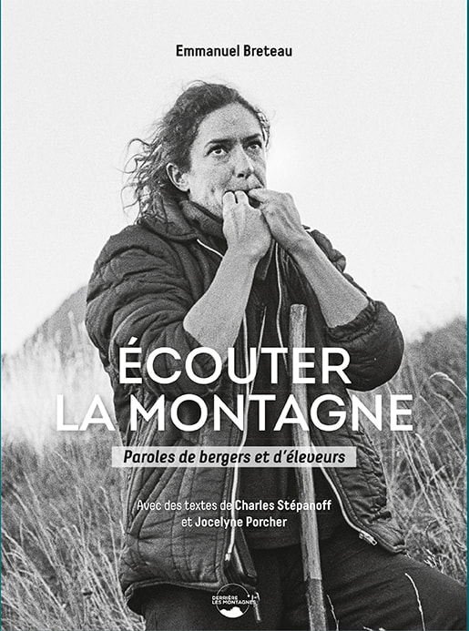 Couverture du livre « Écouter la montagne » d'Emmanuel Breteau
