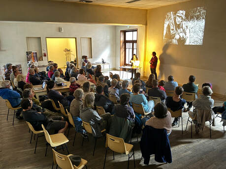 Lecture théâtralisée lors de la soirée « Écouter la montagne »
